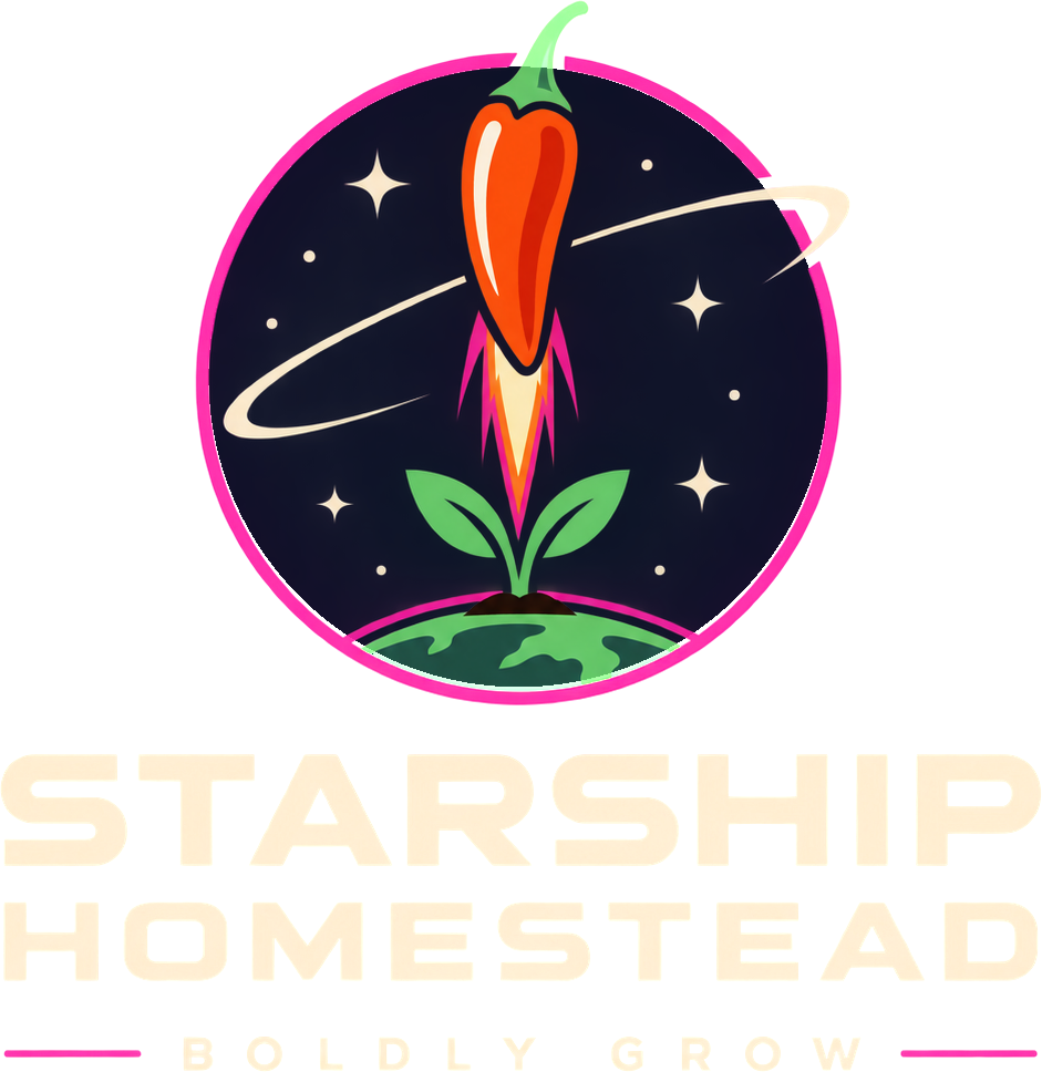 Starship Homestead. Boldly grow.